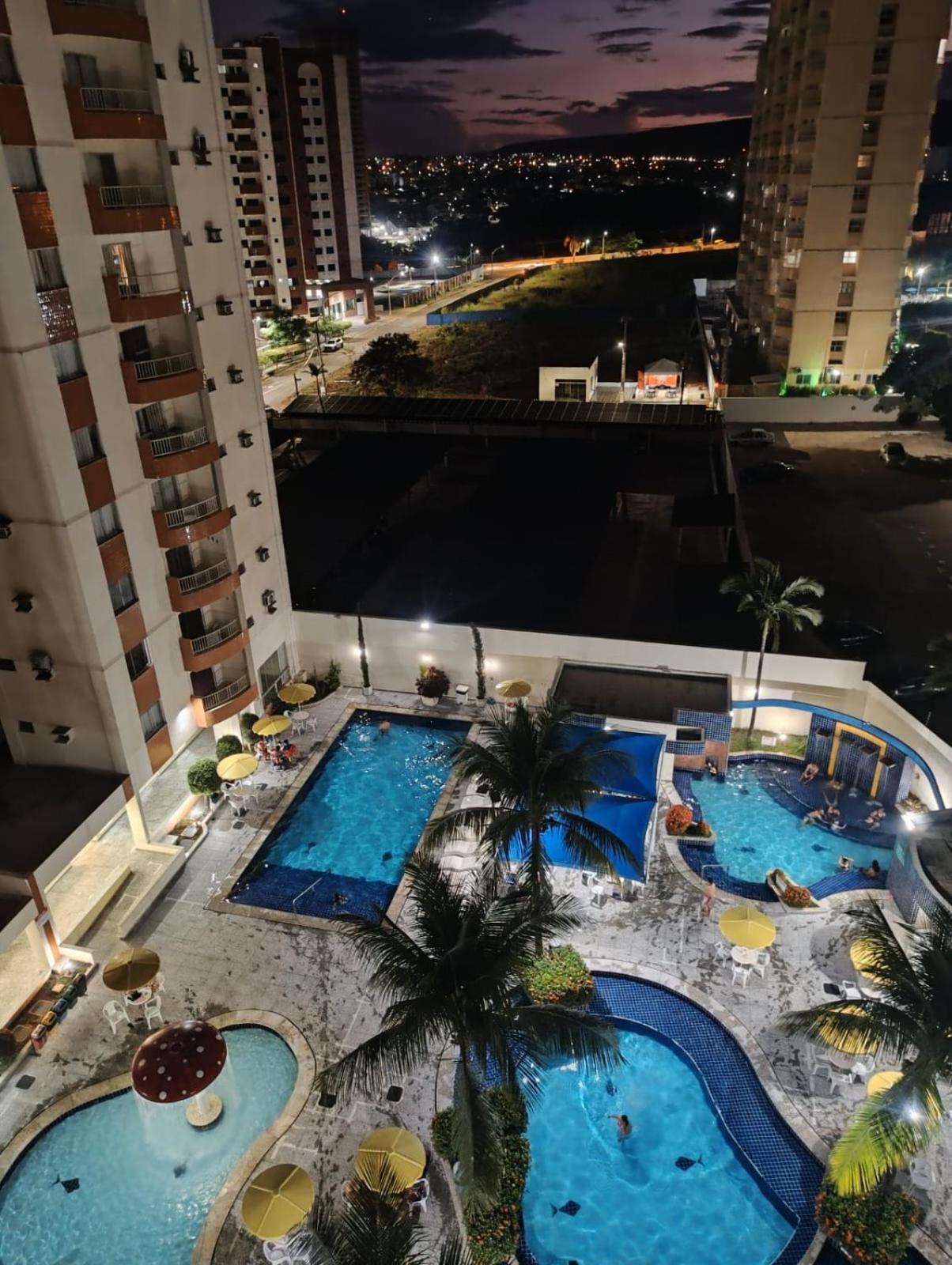 Jardins Das Thermas - Caldas Novas Vista Para Piscina Exteriér fotografie